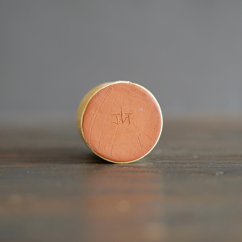 Yellow / Orange Bottle Vase #JT401A