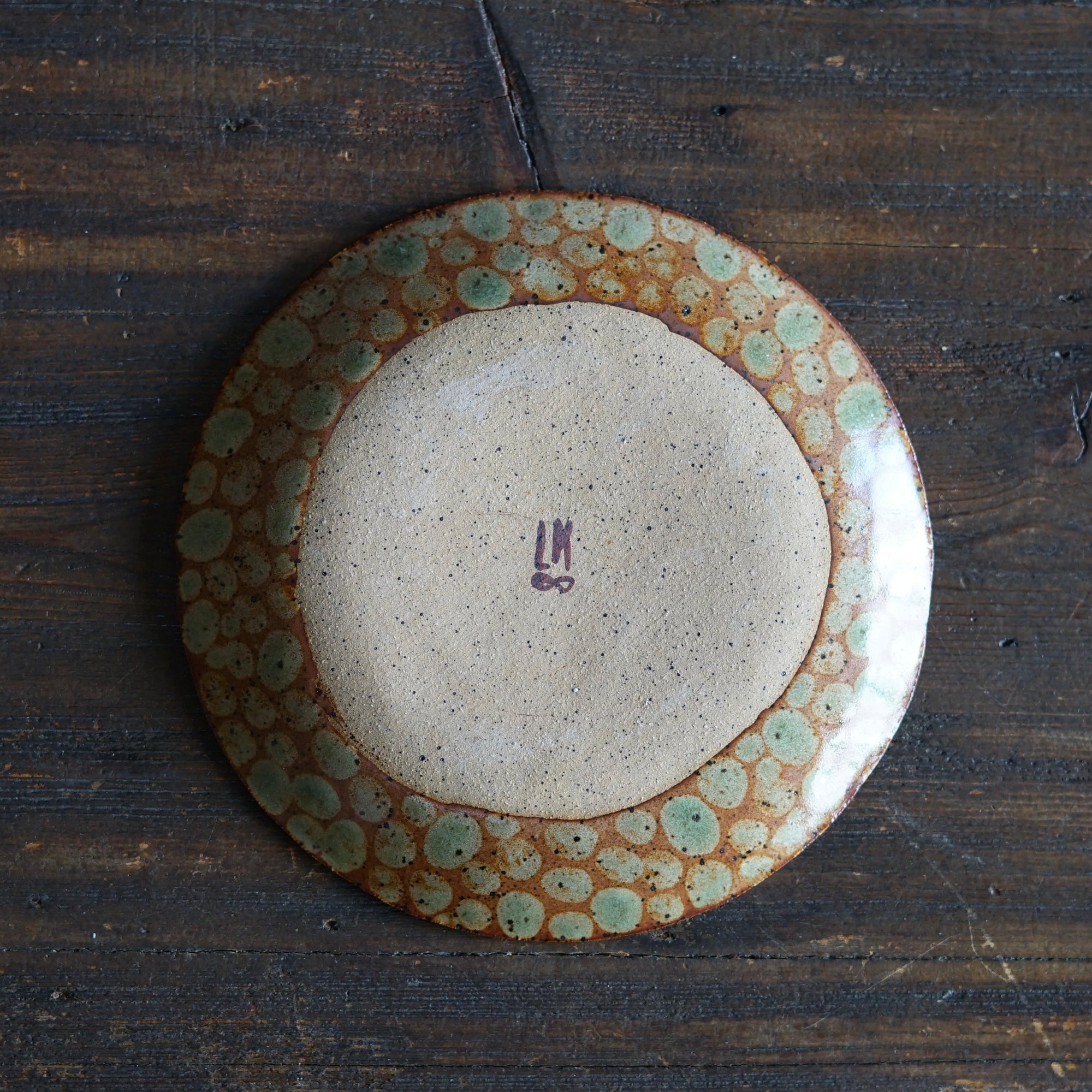 Green Dots Small Face #LK891D