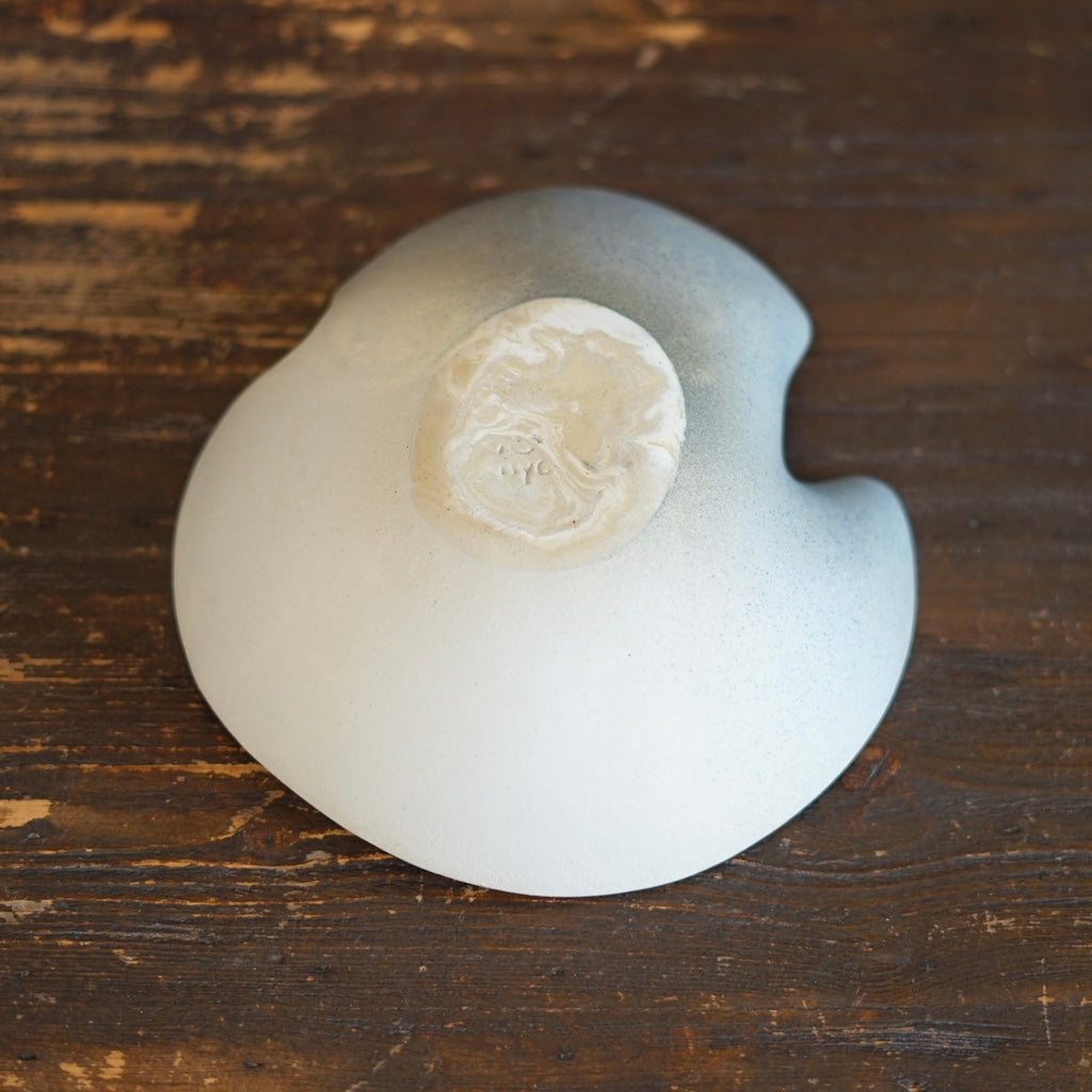 Sea Foam Plate #KY90B