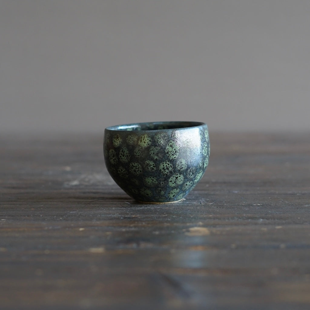 Dark Green Dots Cup #LK888B