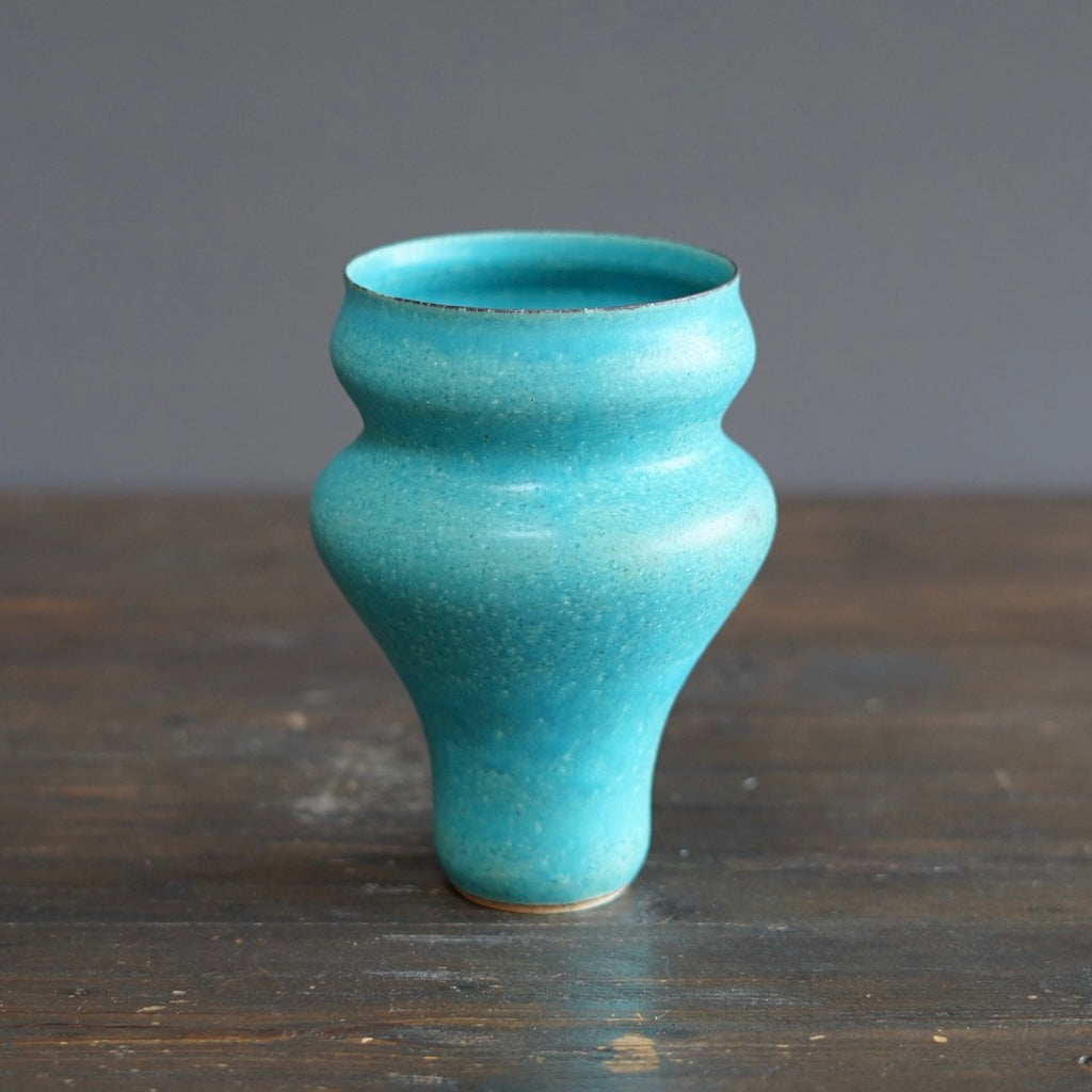 Blue Flower Vase #MS013