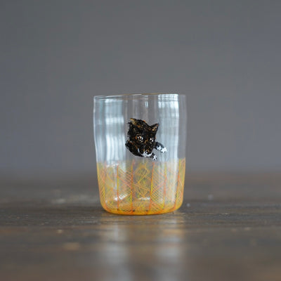 Orange SUMIRE-chan Glass Tumbler #U20D