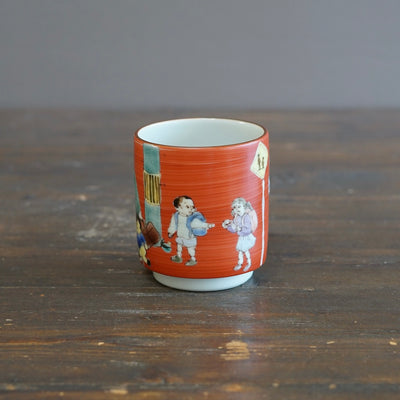 KUTANI-ISH YUNOMI Tea Cup #MA128B