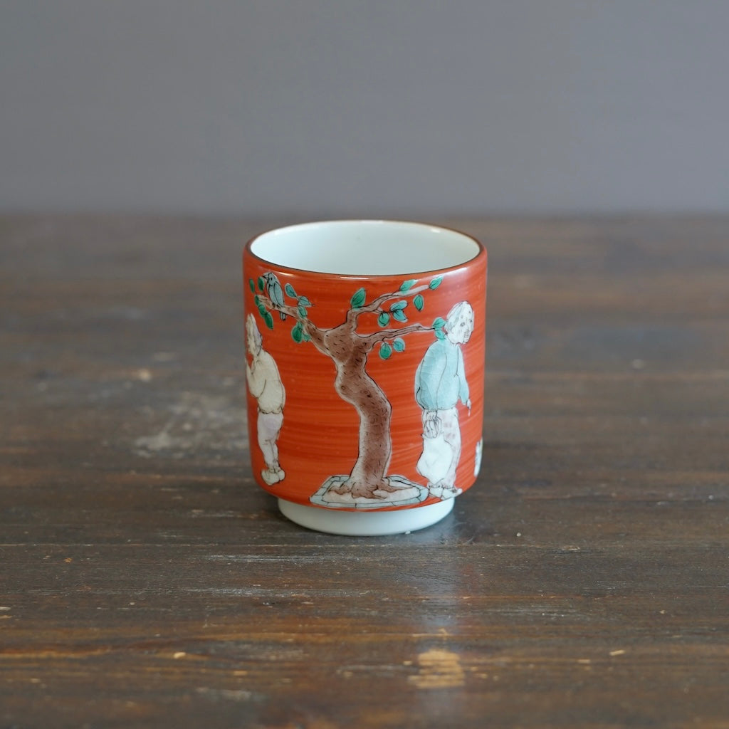 KUTANI-ISH YUNOMI Tea Cup #MA128C