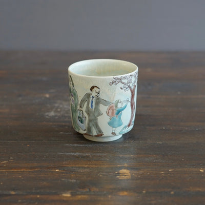 The Colors of Spring YUNOMI Tea Cup #MA128E