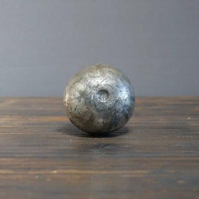 Round Silver Bud Vase #HT426C
