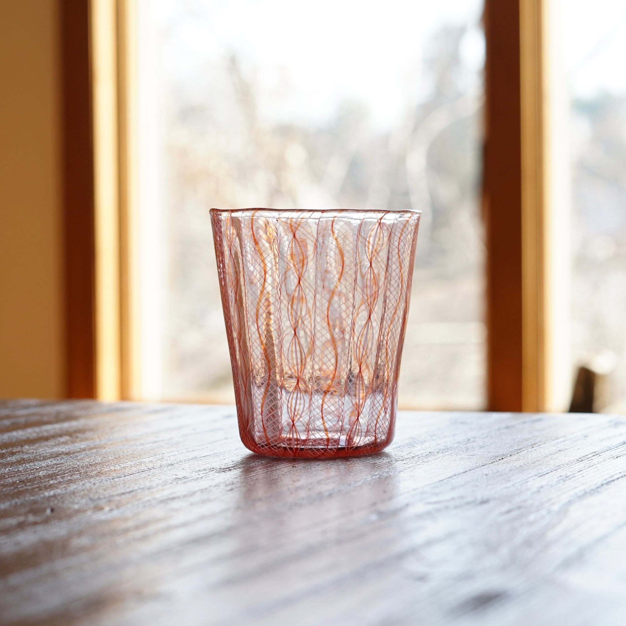 Orange Lace Tumbler #U11S