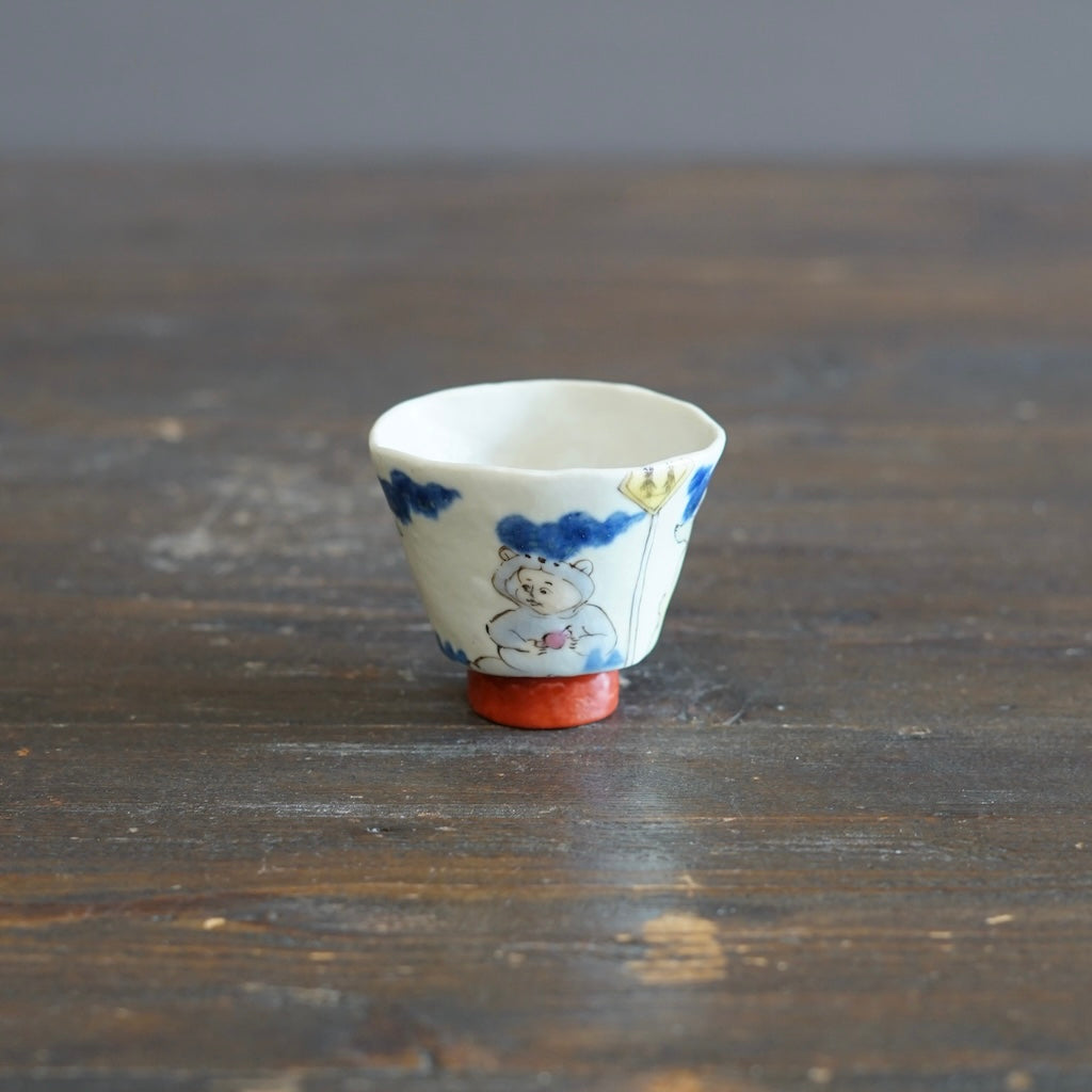 Teddy Bear Kids Sake Cup #MK130