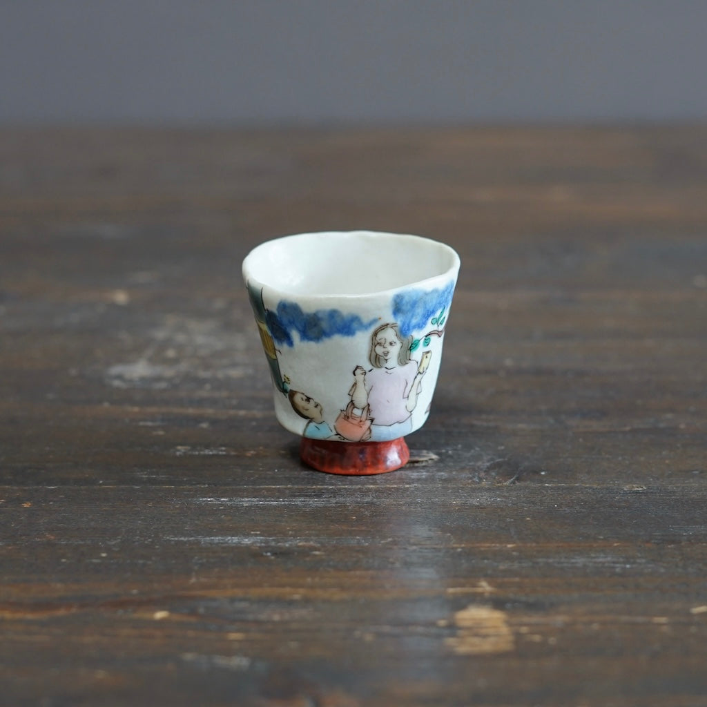 Glued to My Smartphone Sake Cup #MK131