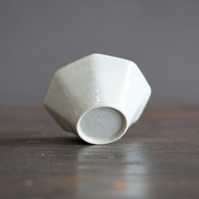 Octagonal Small White Bowl #TK11
