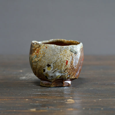 ”A Keepsake Left Behind by the Autumn Wind” Tea Ceremony Bowl #MK134