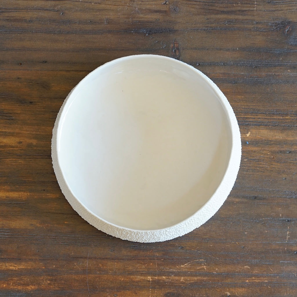 White Caviar Shallow Bowl #LK816A