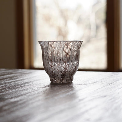 Gray Lace Small Cup #U18B