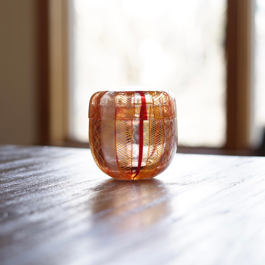 Orange Lace NATSUME Tea Holder #U14