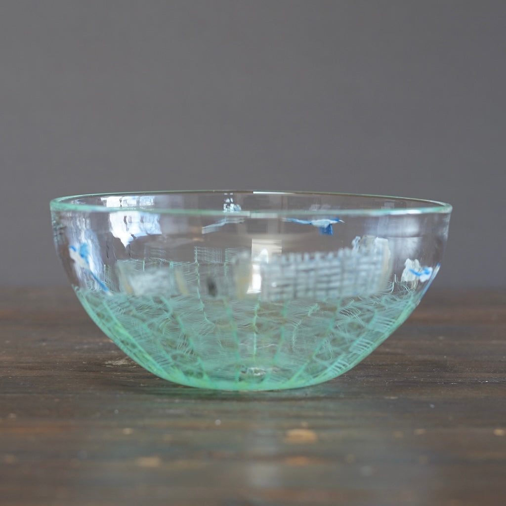 Flying Magpies Large Lace Bowl #U16
