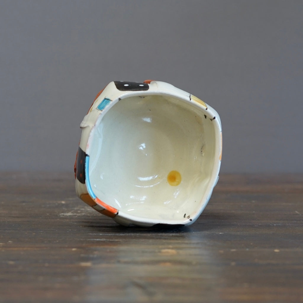 "Schematics" Square Bowl #BC95A