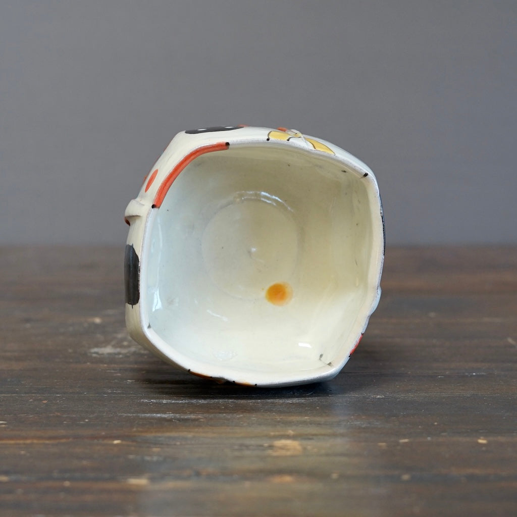 "Schematics" Square Bowl #BC95B