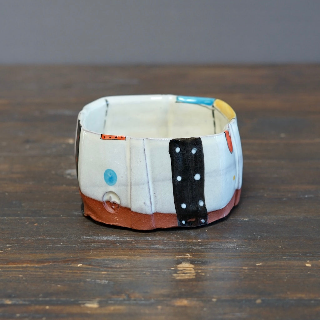 "Schematics" Square Bowl #BC95D