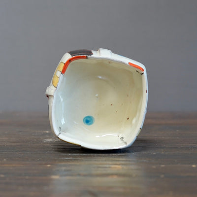 "Schematics" Square Bowl #BC95E