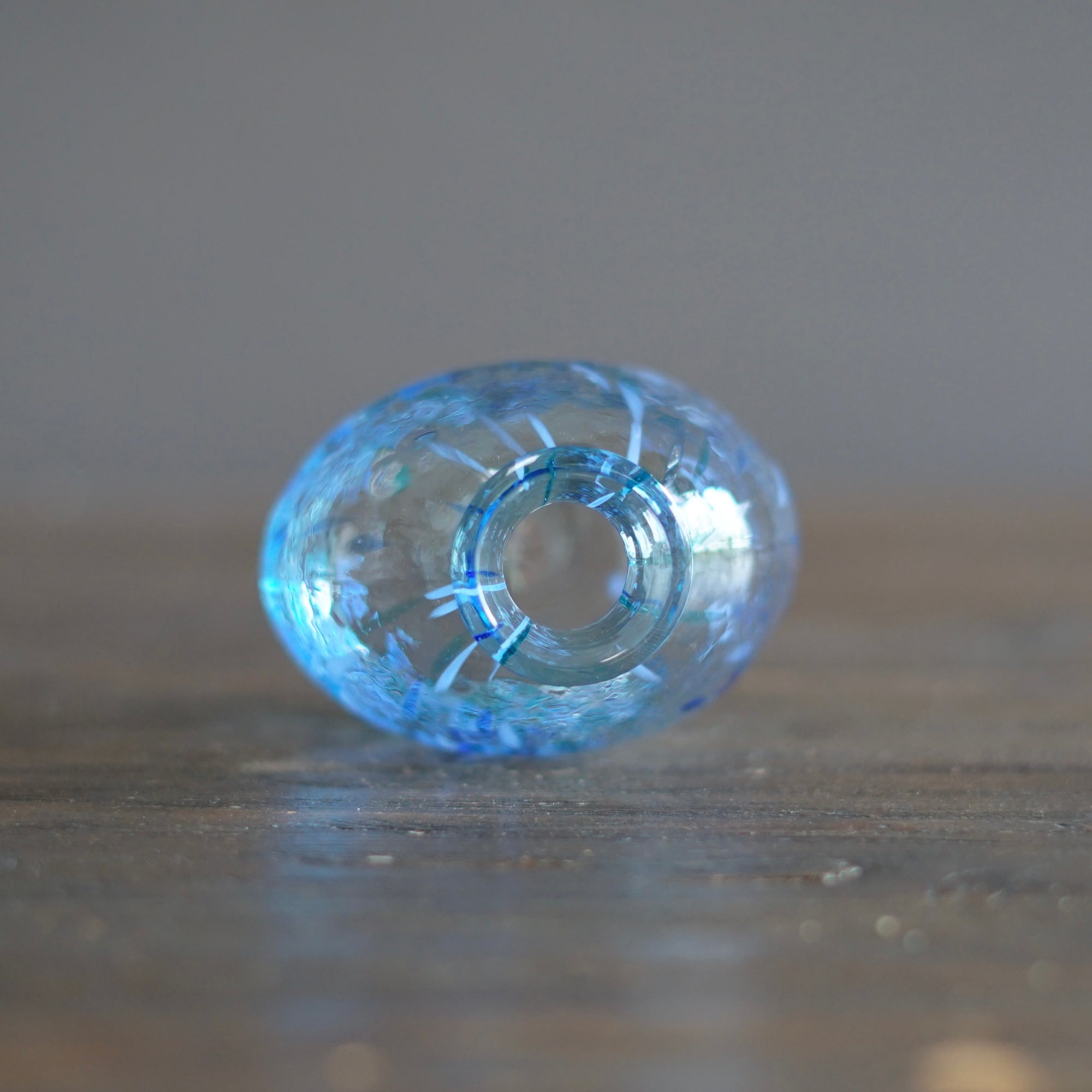 Blue Petal Bud Vase #MZ22