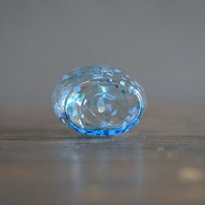 Blue Petal Bud Vase #MZ22