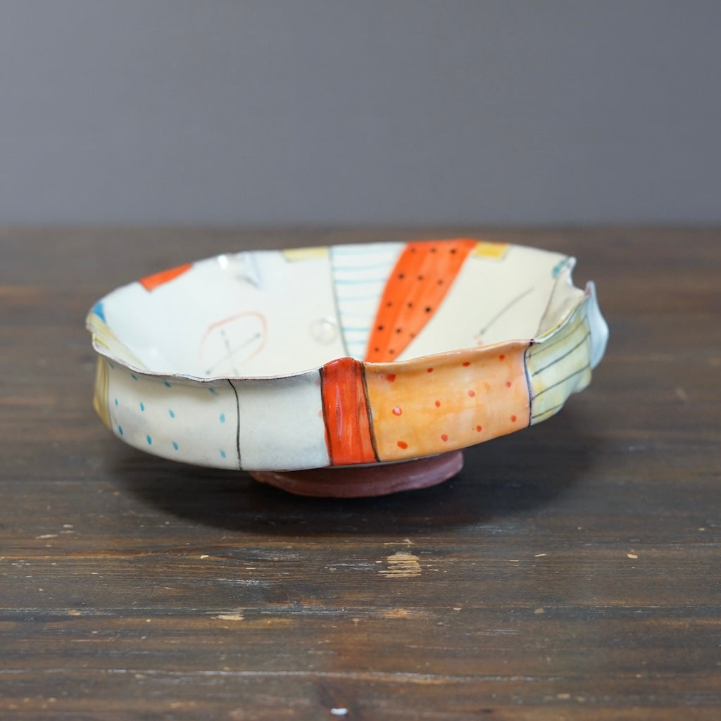 "Schematics" Medium Bowl #BC91