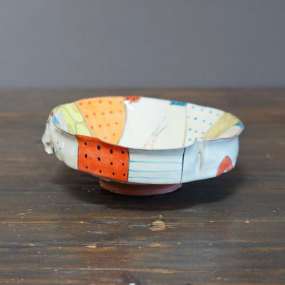 "Schematics" Medium Bowl #BC91