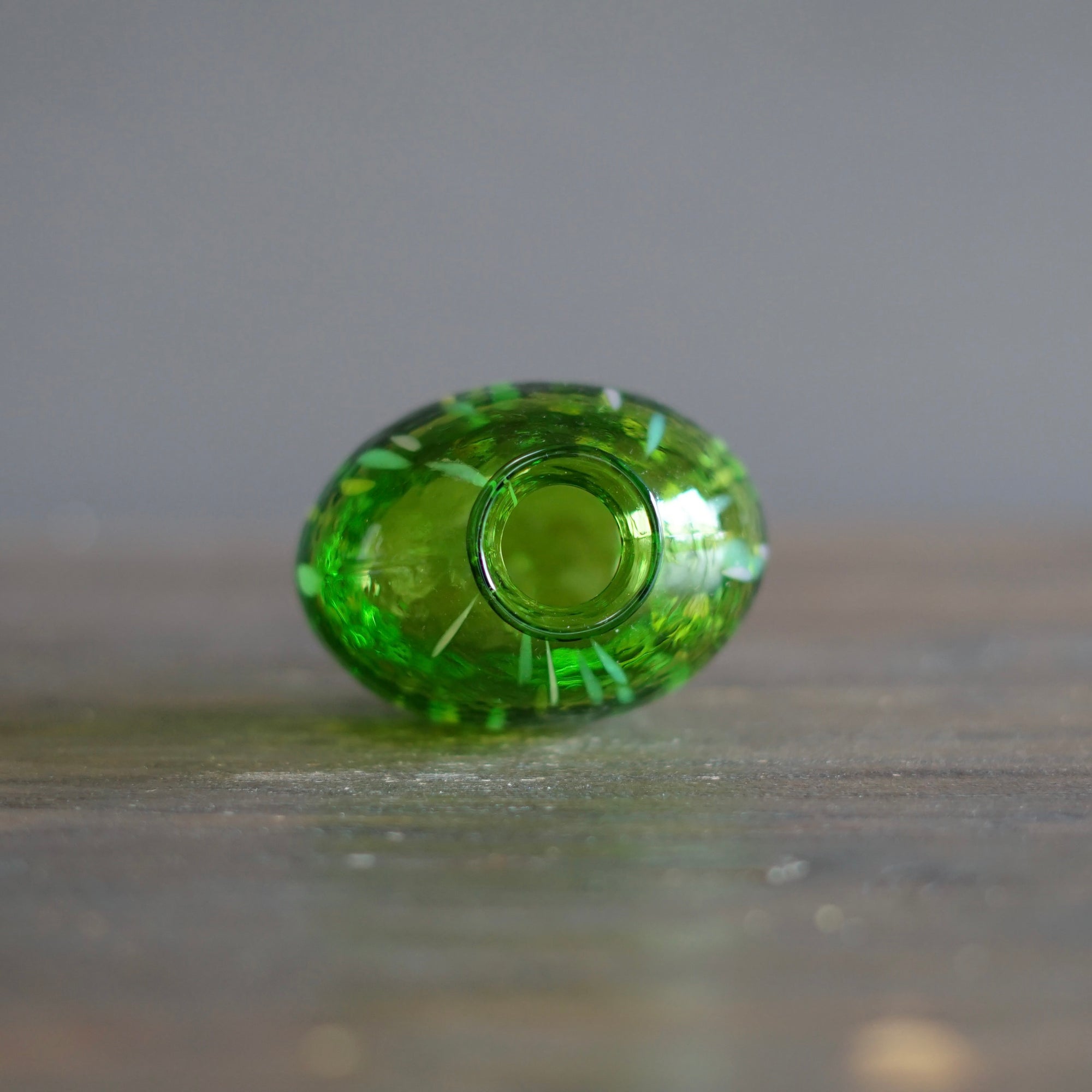 Green Petal Bud Vase #MZ23