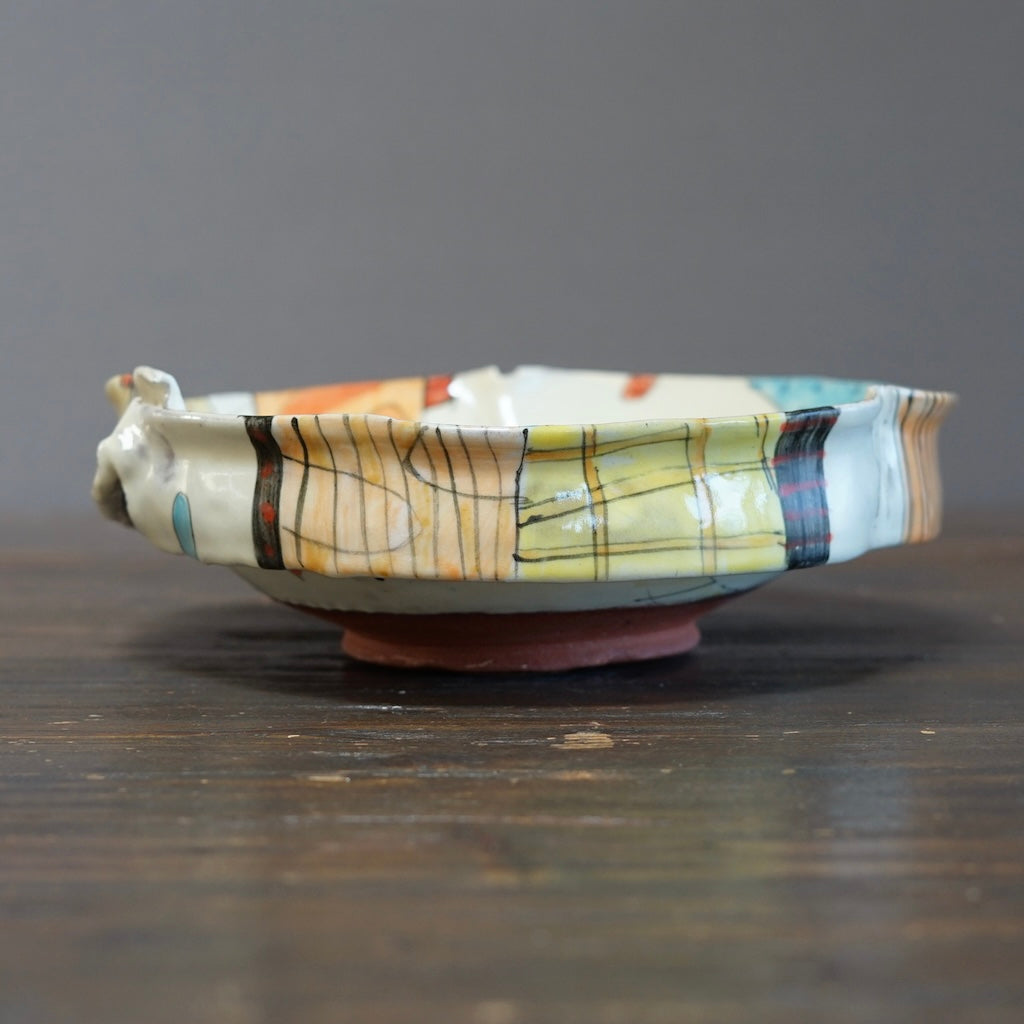 "Schematics" Serving Bowl #BC94