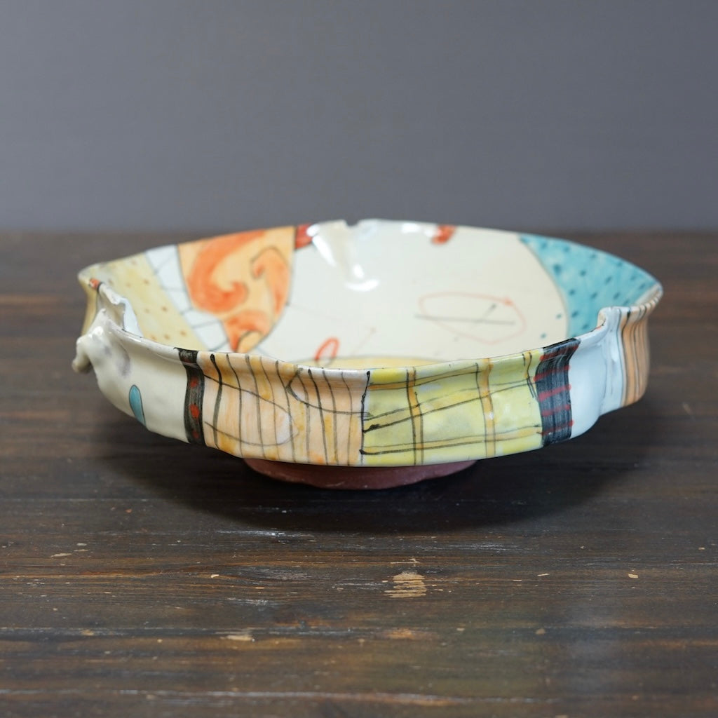 "Schematics" Serving Bowl #BC94