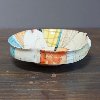 "Schematics" Serving Bowl #BC94