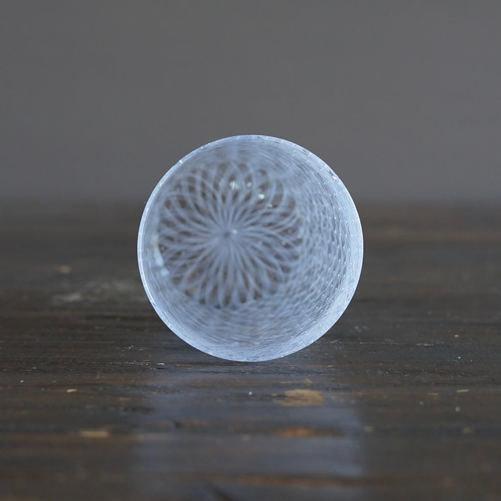 White Reticello Cup #NS4