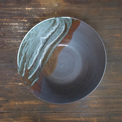 Vermont Brick Clay Serving Bowl #MW49