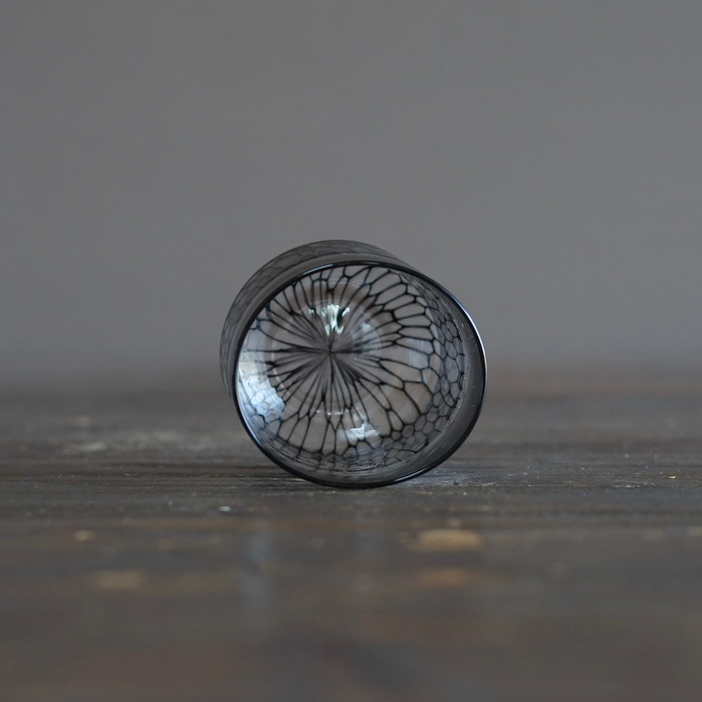 Multifaceted Black GUINOMI Sake Cup #NS5