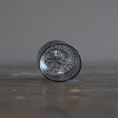 Multifaceted Black GUINOMI Sake Cup #NS5