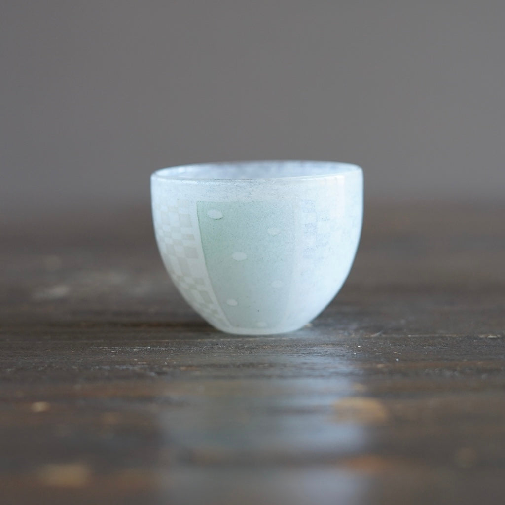 Village Skyline GUINOMI Sake Cup #UR5