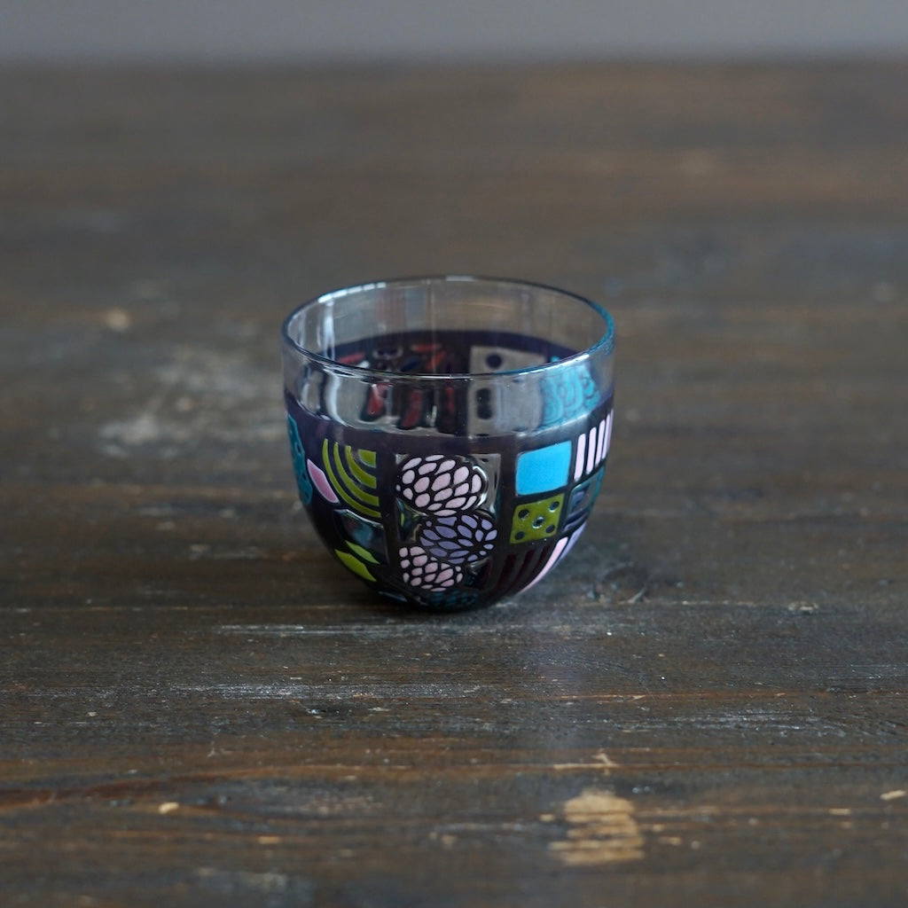 Hydrangea Garden GUINOMI Sake Cup #UR6