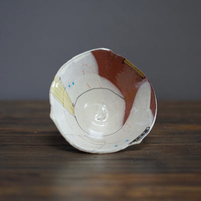 "Schematics" Dessert Bowl #BC26F