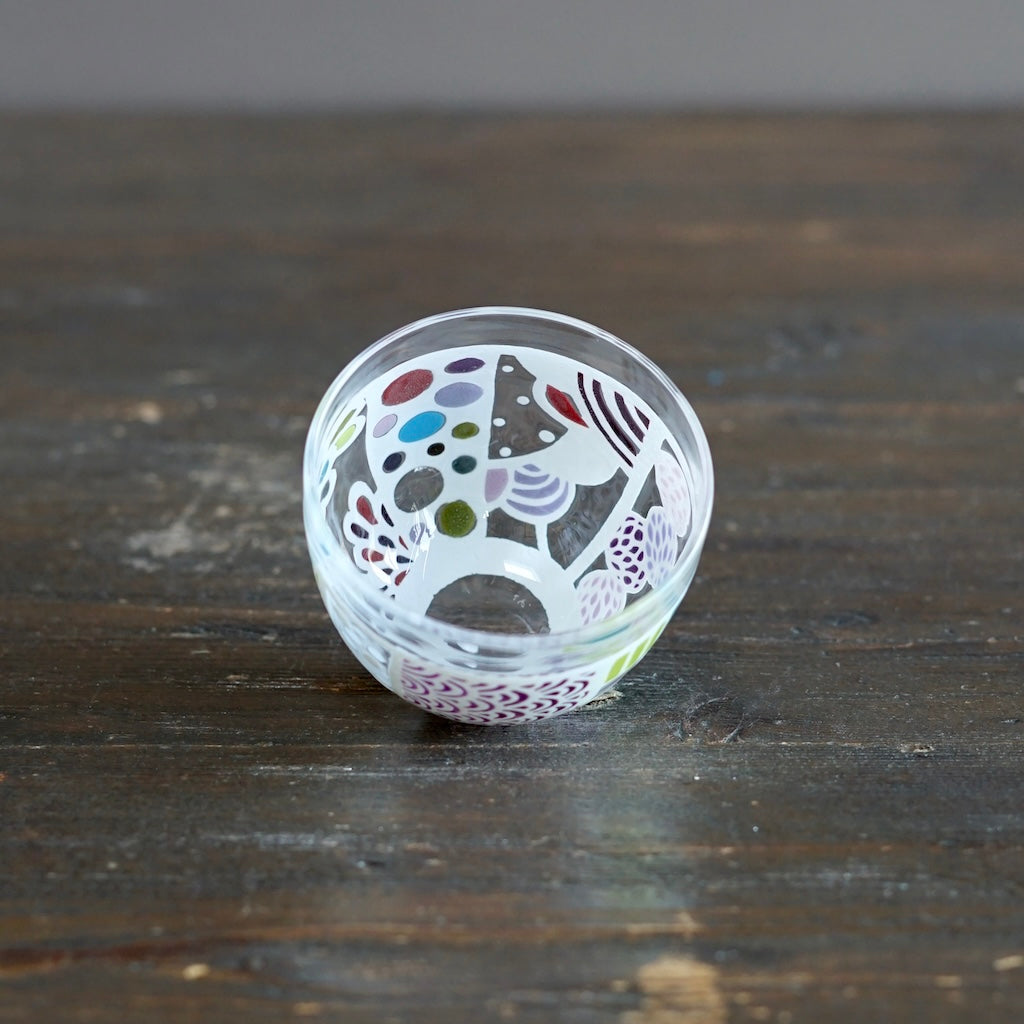 Hydrangea Garden GUINOMI Sake Cup #UR7