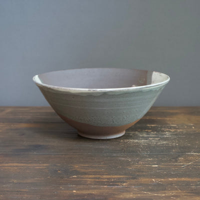 Vernont Brick Clay / White Slip Serving Bowl #MW48