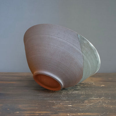 Vernont Brick Clay / White Slip Serving Bowl #MW48