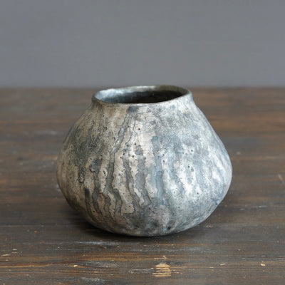 Silver TEBINERI Flower Vase #HT509