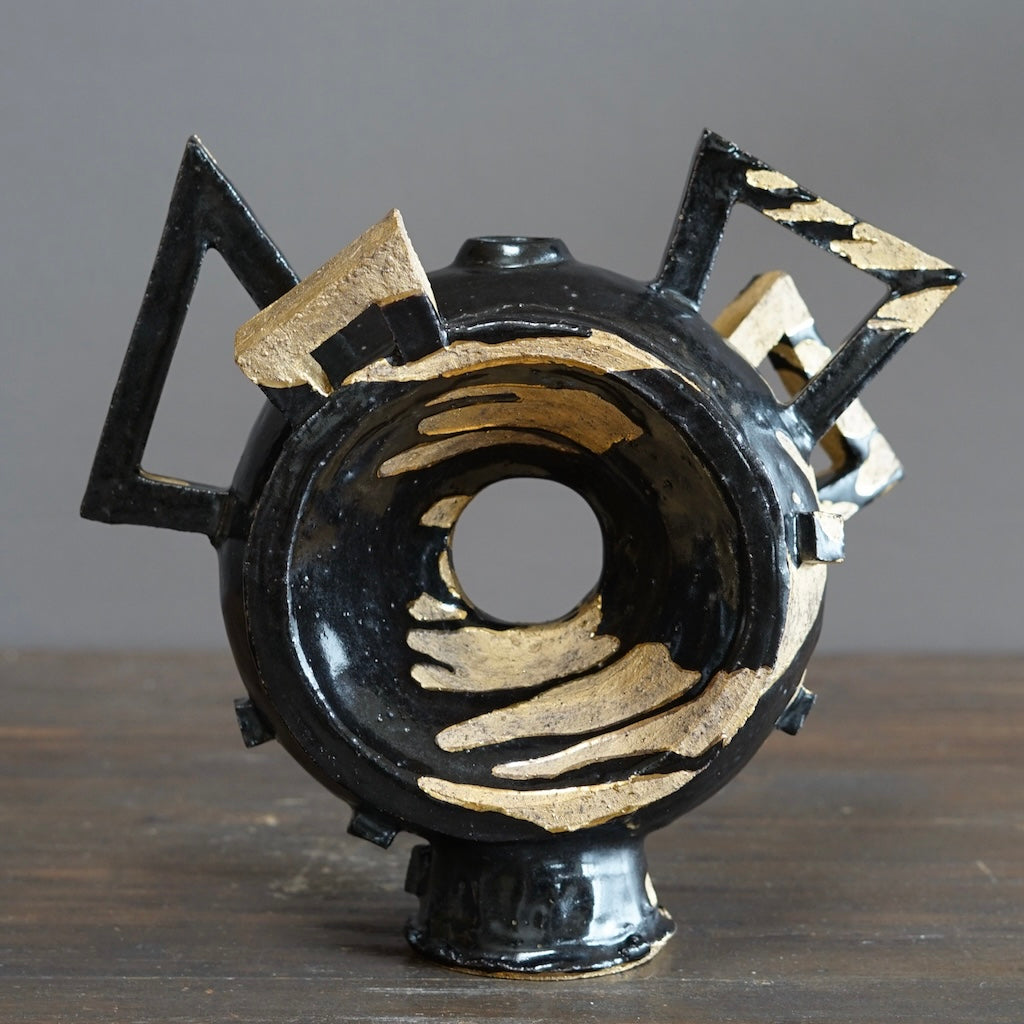 Gilded Supernova Flower Vase #HT506