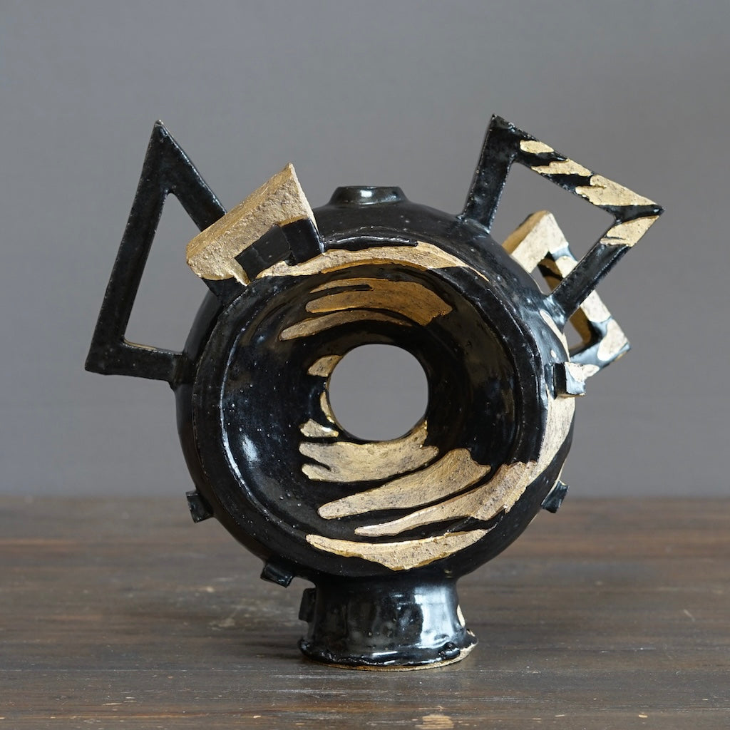 Gilded Supernova Flower Vase #HT506