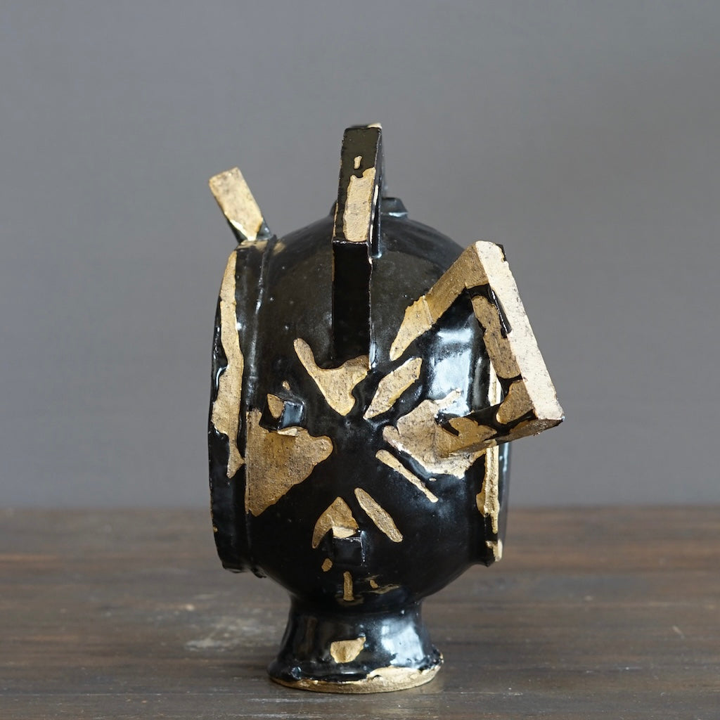 Gilded Supernova Flower Vase #HT506