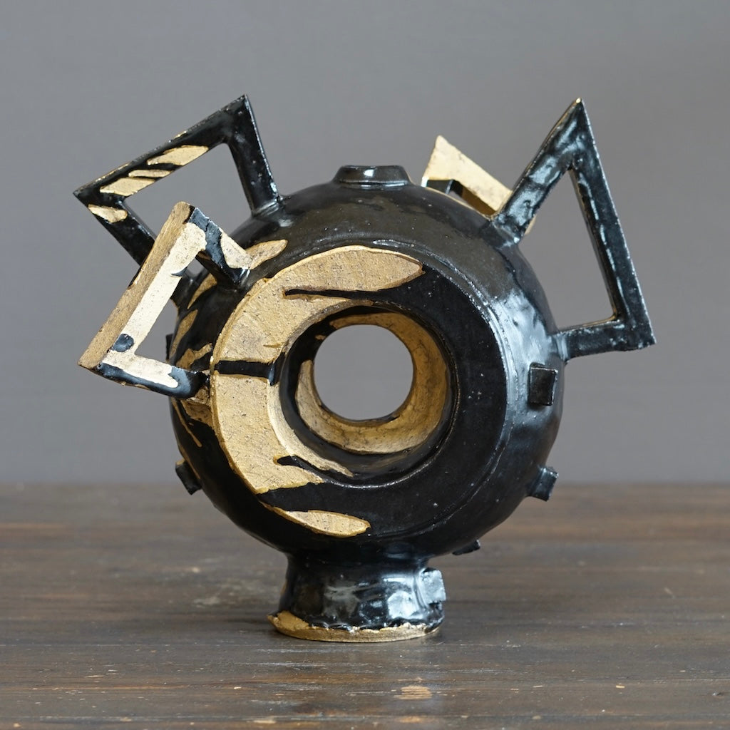 Gilded Supernova Flower Vase #HT506