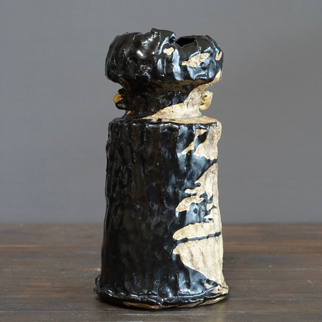 Gilded Earth Flower Vase #HT505