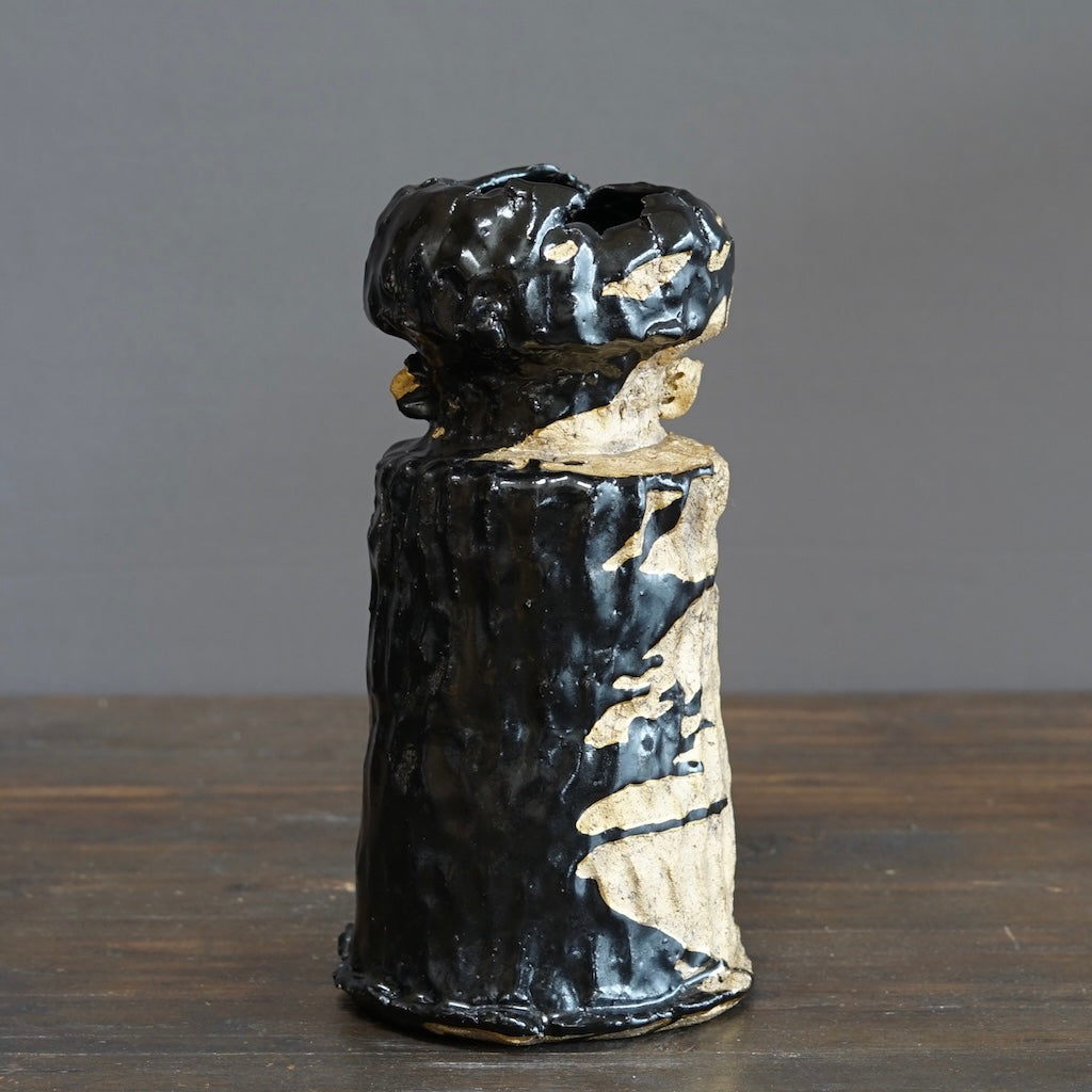 Gilded Earth Flower Vase #HT505