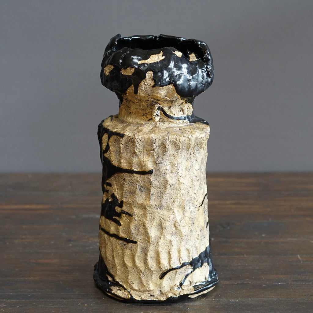 Gilded Earth Flower Vase #HT505