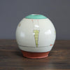 "Schematics" Globe Form Vase #BC31
